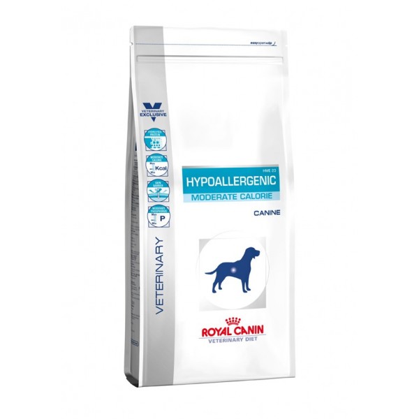 HYPOALLERGENIC MODERATE CALORIE CANINE 1,5Kg
